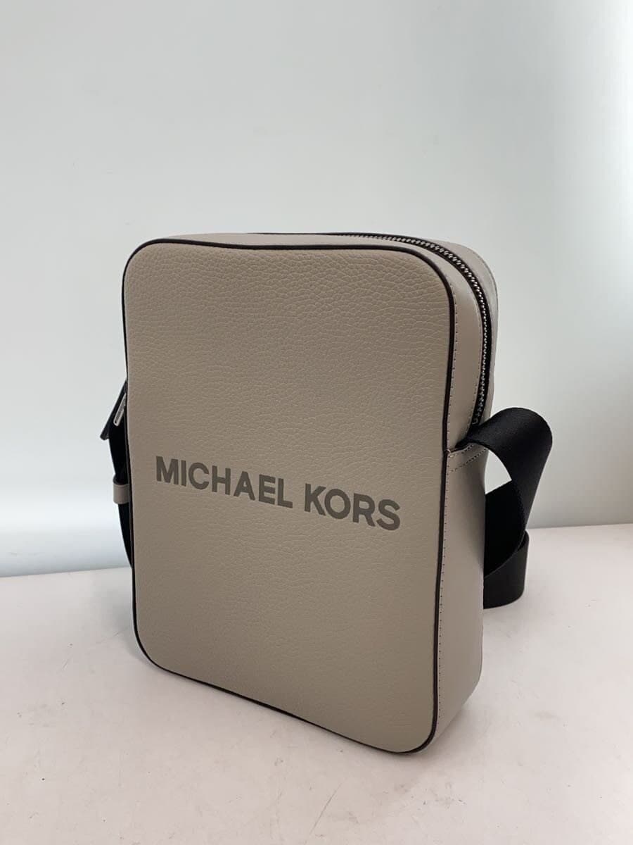 MICHAEL KORS shoulder bag leather GRY plain 37S4LCOL61 2