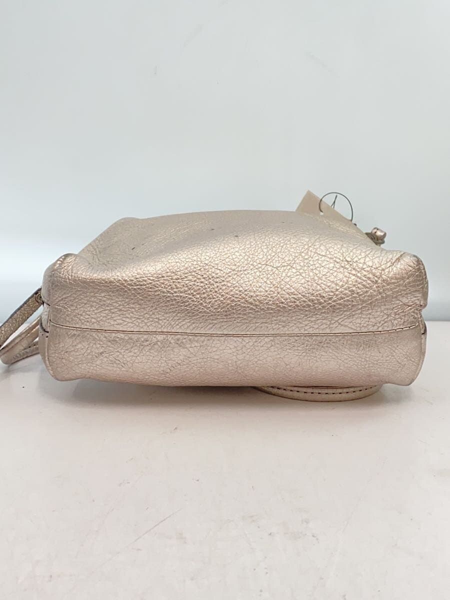 GIANNI CHIARINI shoulder bag leather SLV plain 4