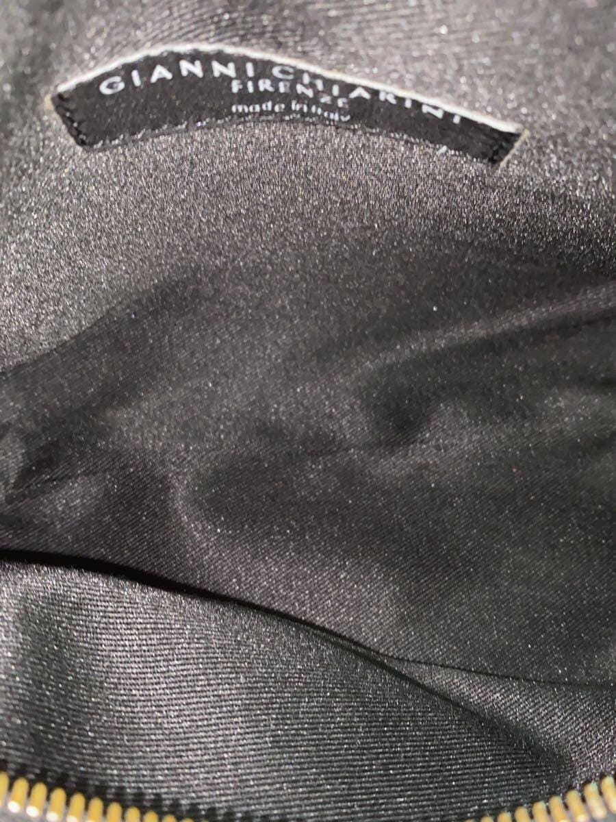 GIANNI CHIARINI shoulder bag leather SLV plain 6