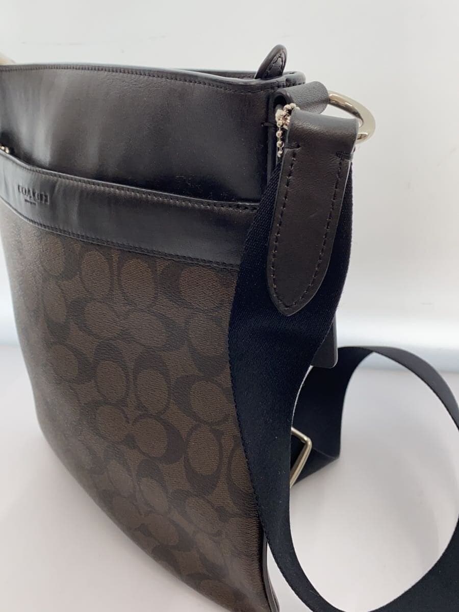 COACH Shoulder Bag Leather BRW All-over pattern n2l1661-f54781 2