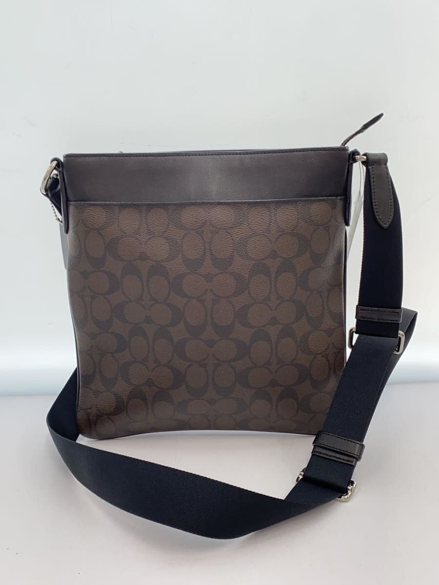 COACH Shoulder Bag Leather BRW All-over pattern n2l1661-f54781 3