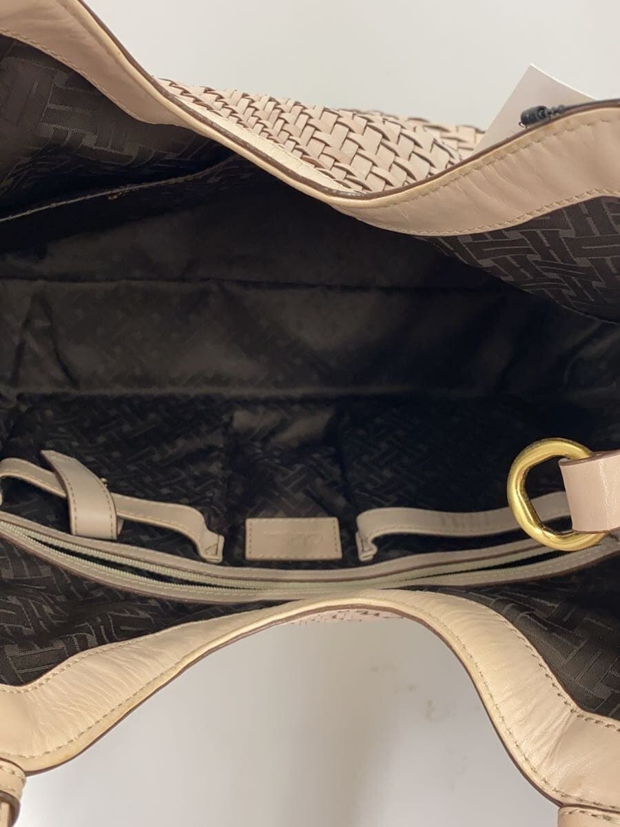 COLE HAAN Tote Bag Leather BEG 6