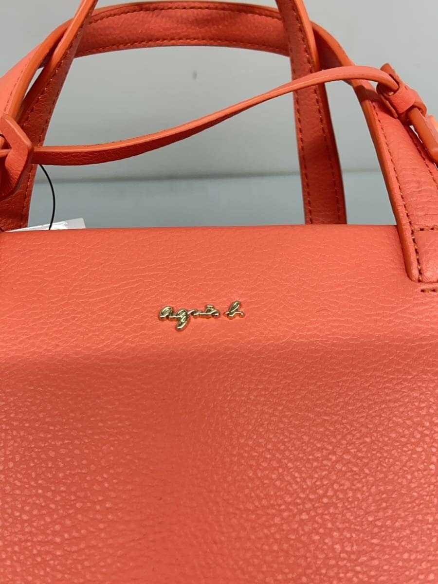 agnes b. Shoulder Bag Leather ORN M269-VLW8 5