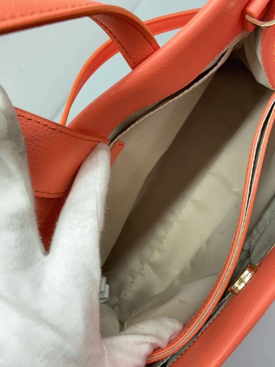 agnes b. Shoulder Bag Leather ORN M269-VLW8 6