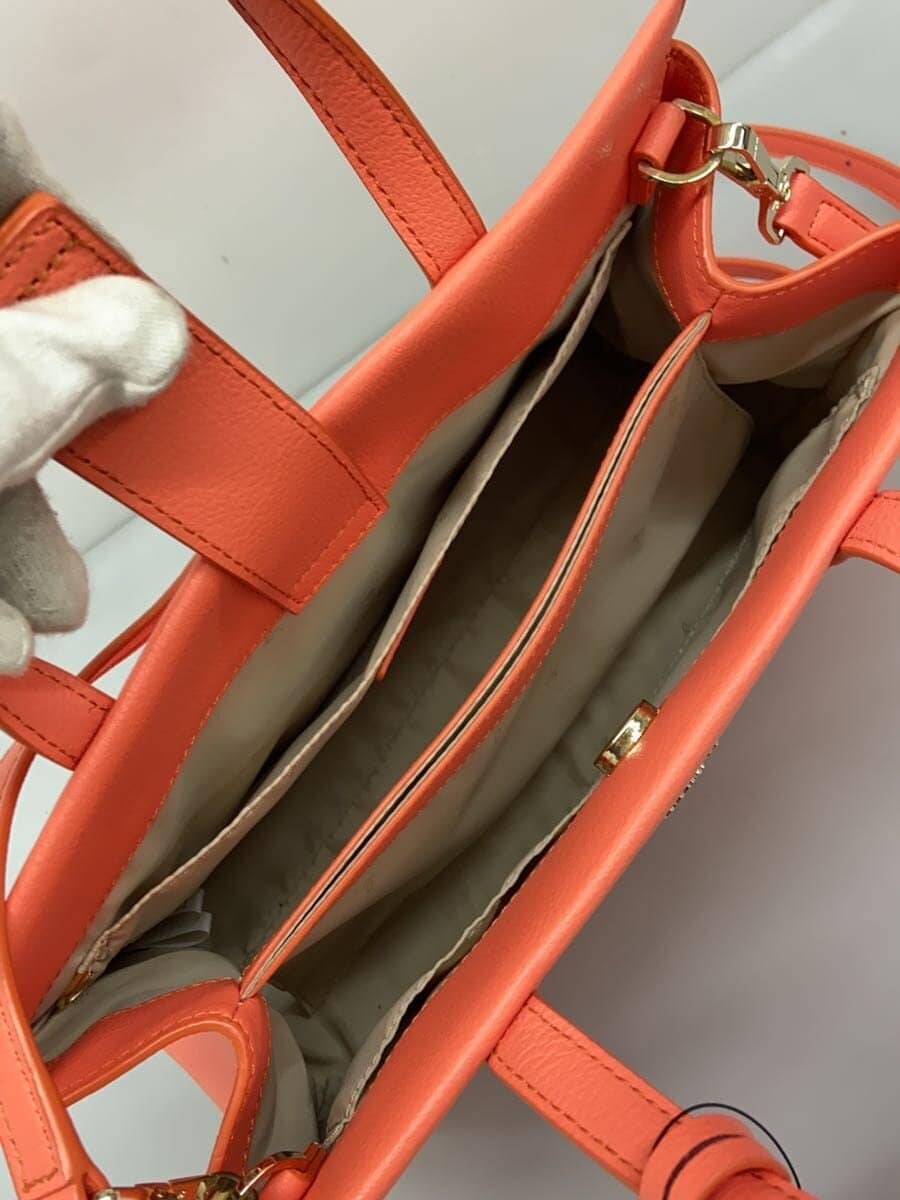 agnes b. Shoulder Bag Leather ORN M269-VLW8 9