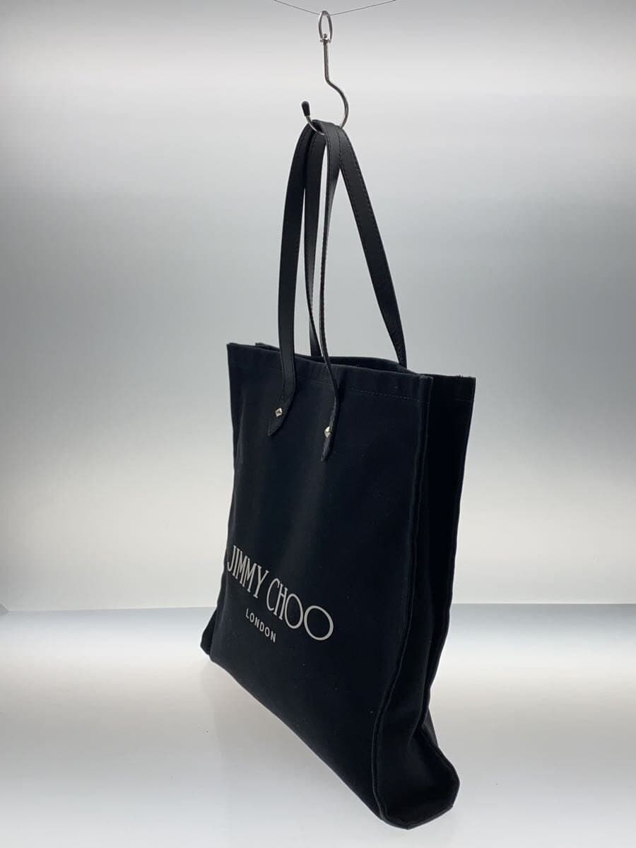 JIMMY CHOO JIMMY CHOO Tote Bag Canvas BLK 2