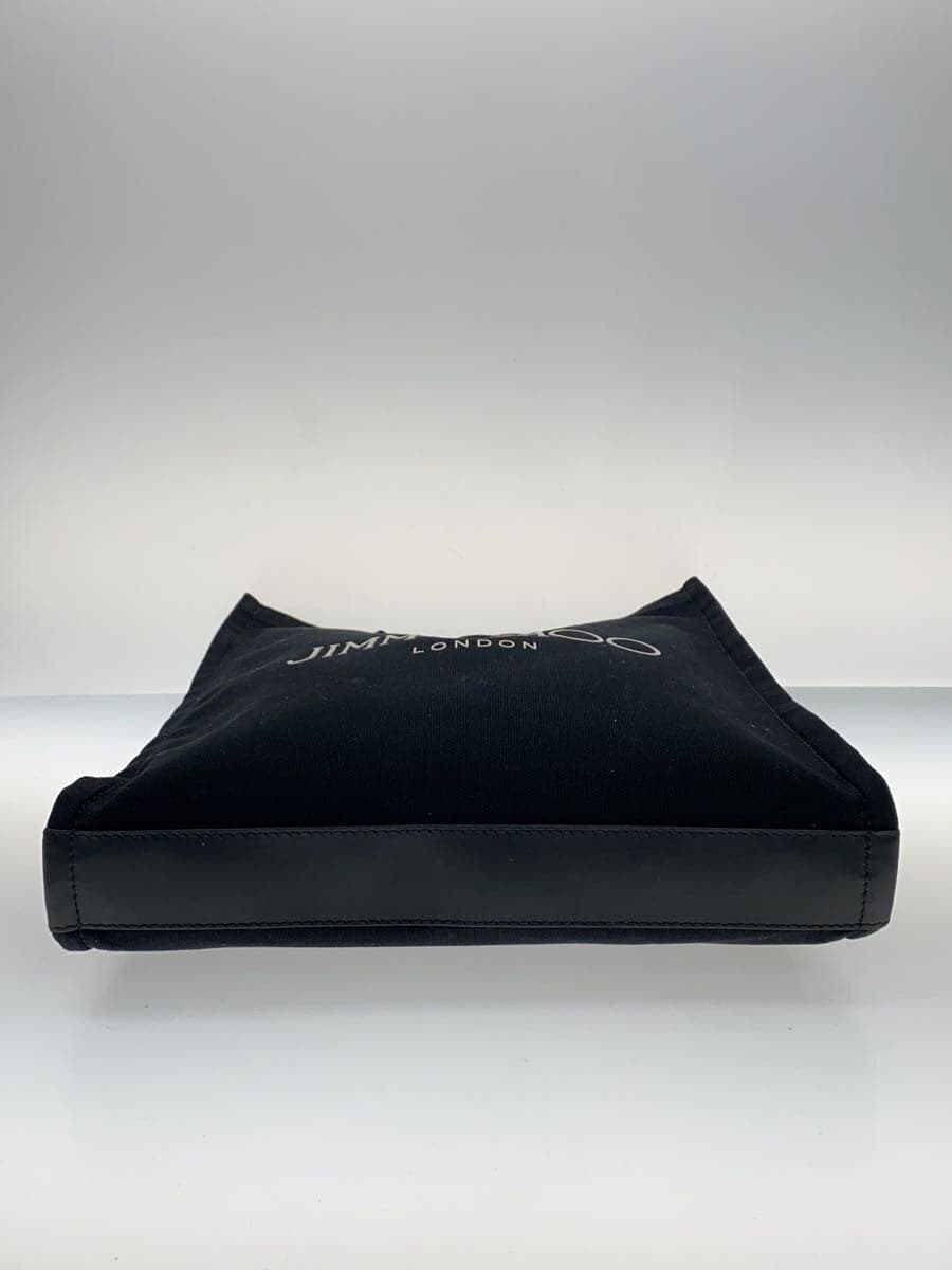 JIMMY CHOO JIMMY CHOO Tote Bag Canvas BLK 4