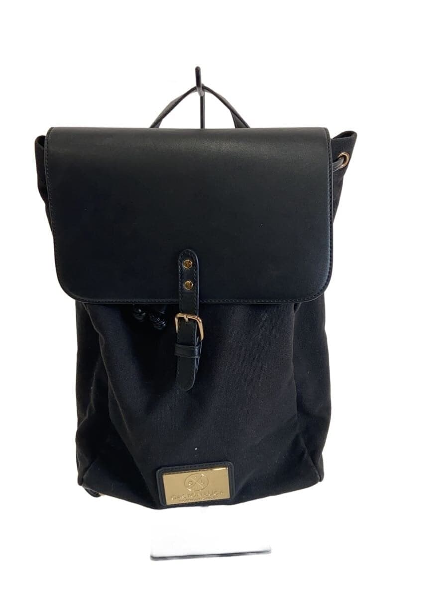 Gaston Luga Backpack Cotton BLK
