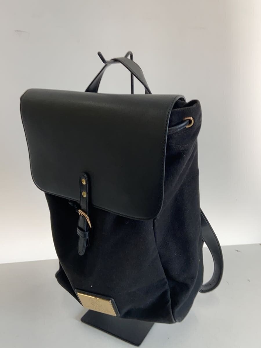 Gaston Luga Backpack Cotton BLK 2