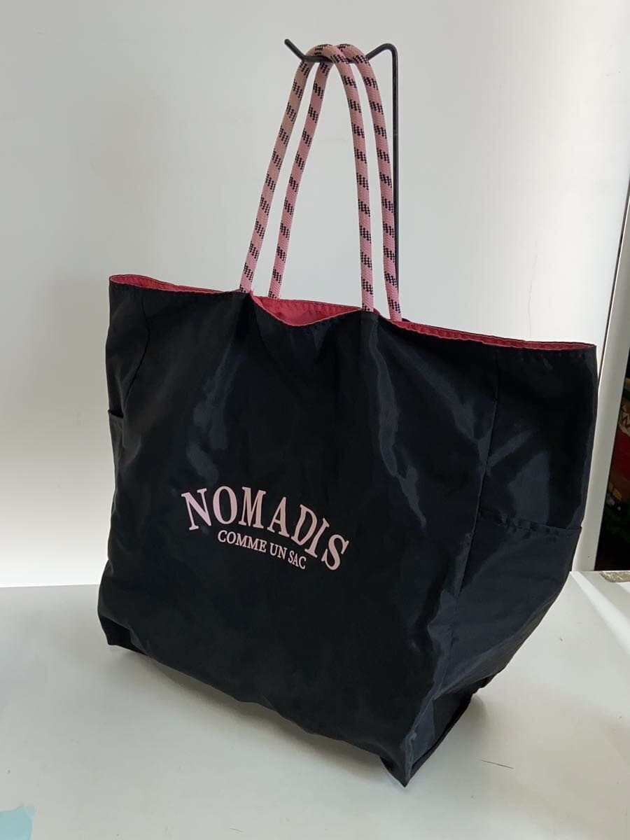 NOMADIS tote bag -- BLK print 2