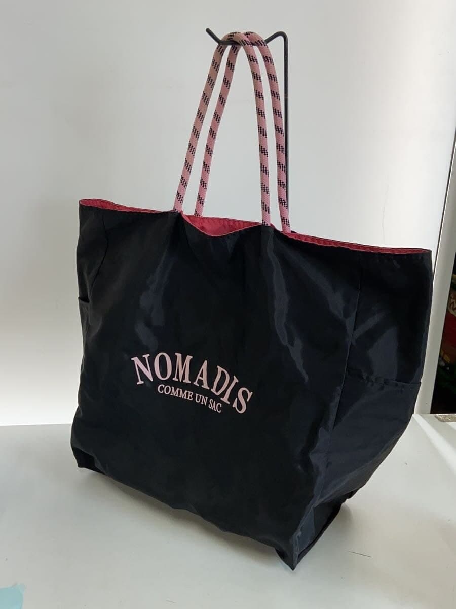 NOMADIS tote bag -- BLK print 2