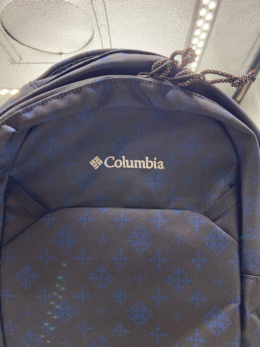 Columbia × Daily russet backpack -- BLK all-over pattern PU8717 ×Daily russet 5