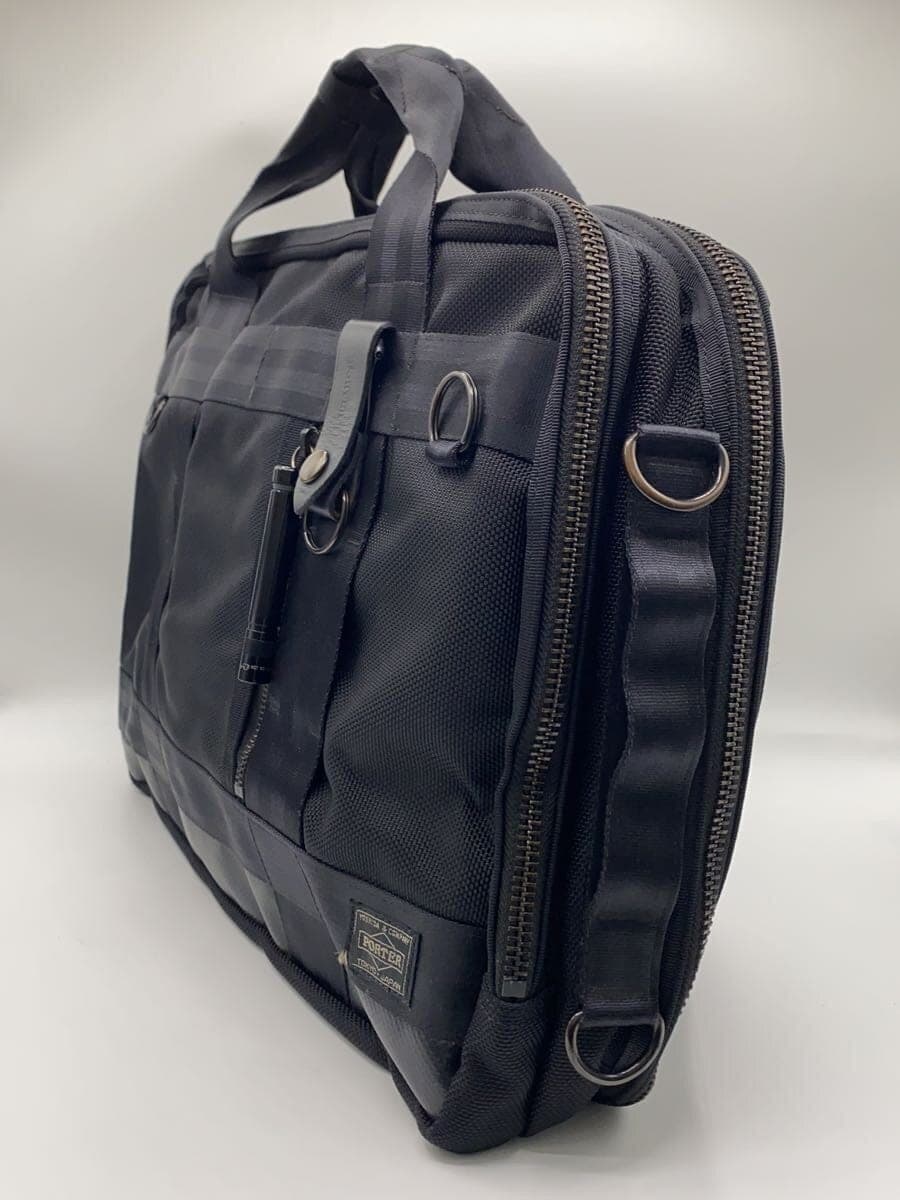 PORTER Briefcase -- BLK HEAT 3-Way 2