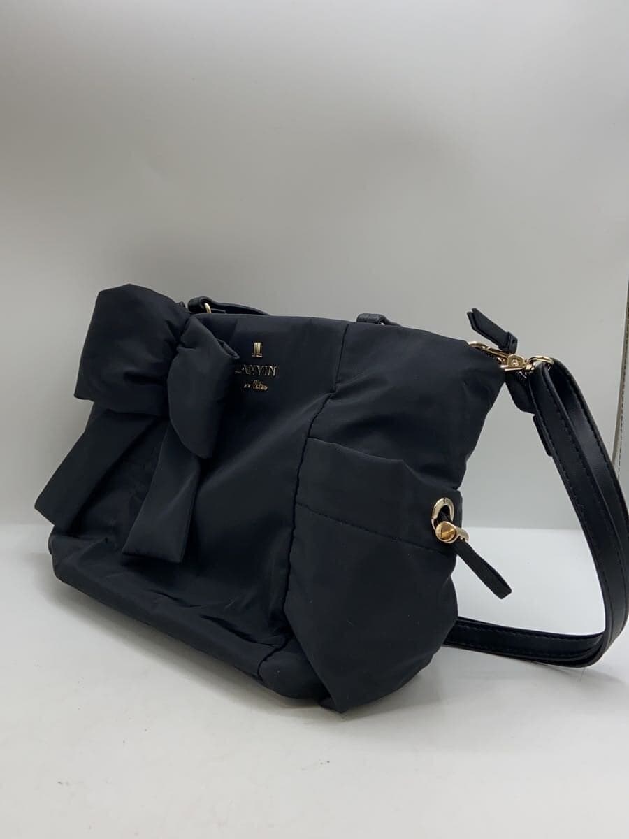 LANVIN en Bleu Nina 2-way shoulder bag -- BLK Solid color 2