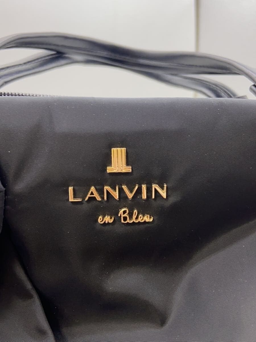LANVIN en Bleu Nina 2-way shoulder bag -- BLK Solid color 5
