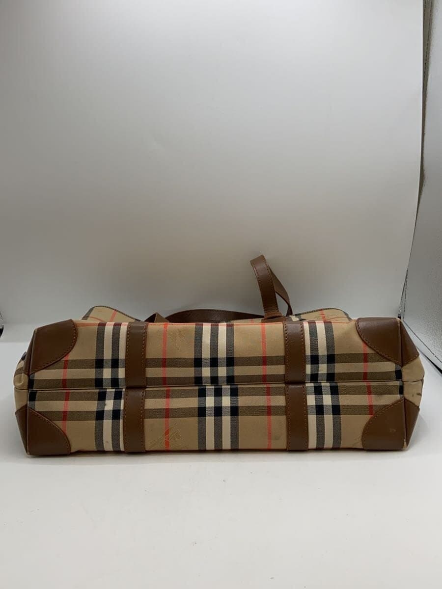 BURBERRY tote bag -- BEG check Nova check condition considered 4