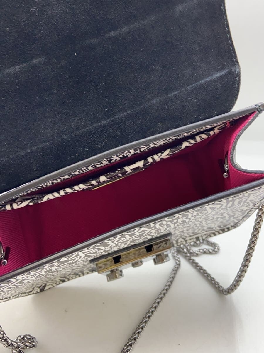 FURLA Metropolis Graffiti Shoulder Bag -- BLK All-over pattern 6