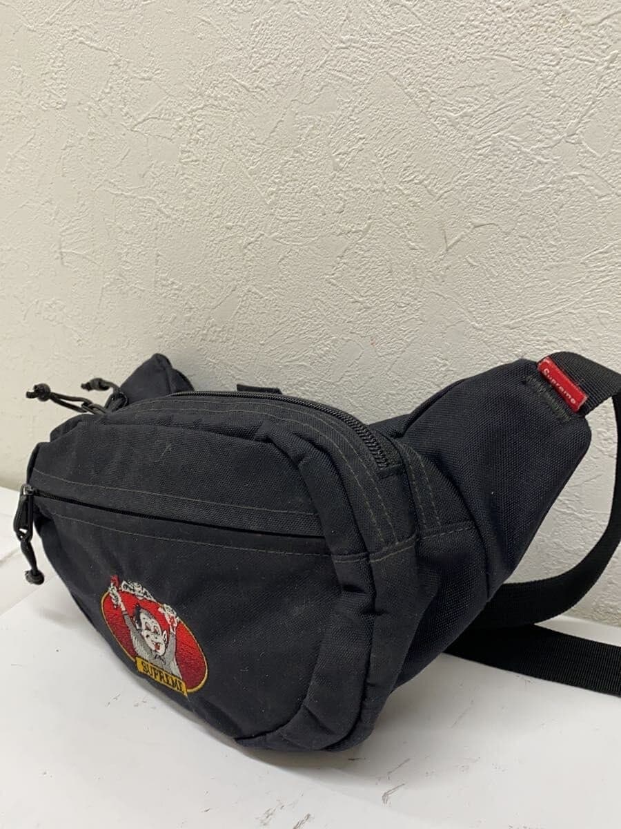 Supreme Waist Bag Nylon BLK 2