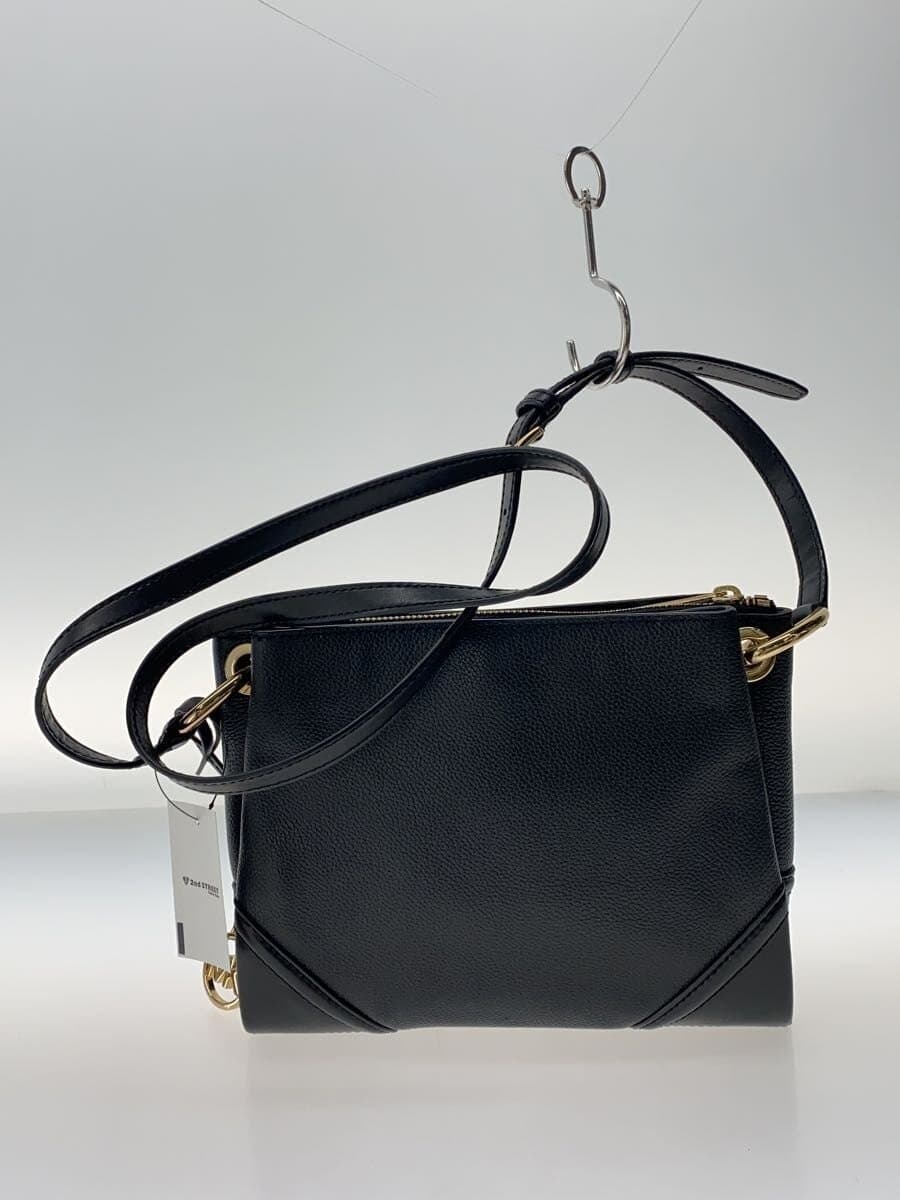 MICHAEL KORS Shoulder Bag Leather BLK Solid 35H9GNIC9L 3