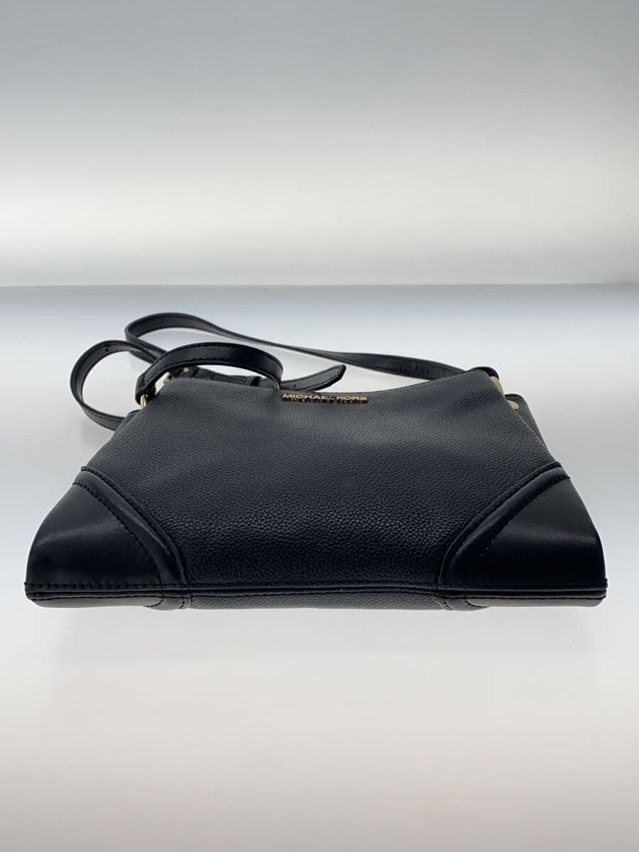 MICHAEL KORS Shoulder Bag Leather BLK Solid 35H9GNIC9L 4