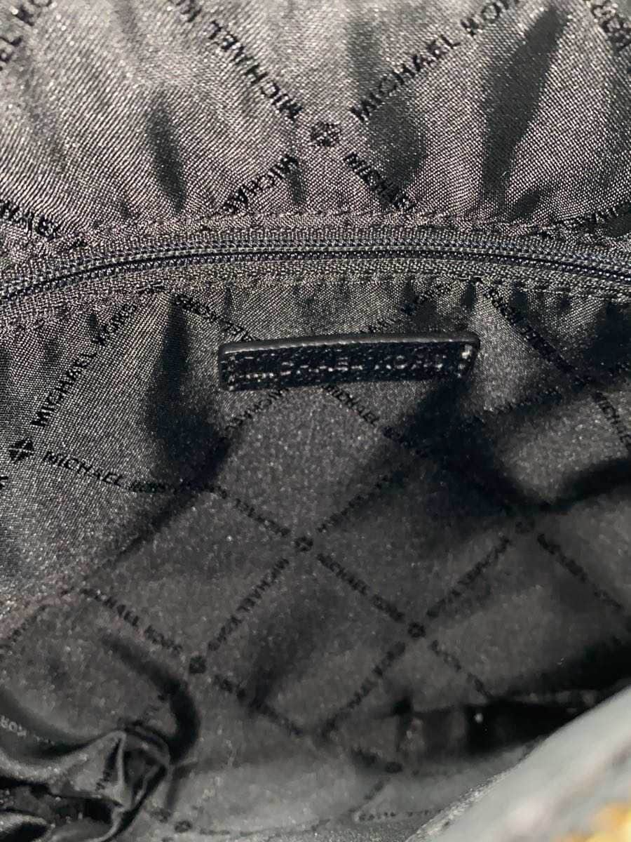 MICHAEL KORS Shoulder Bag Leather BLK Solid 35H9GNIC9L 6