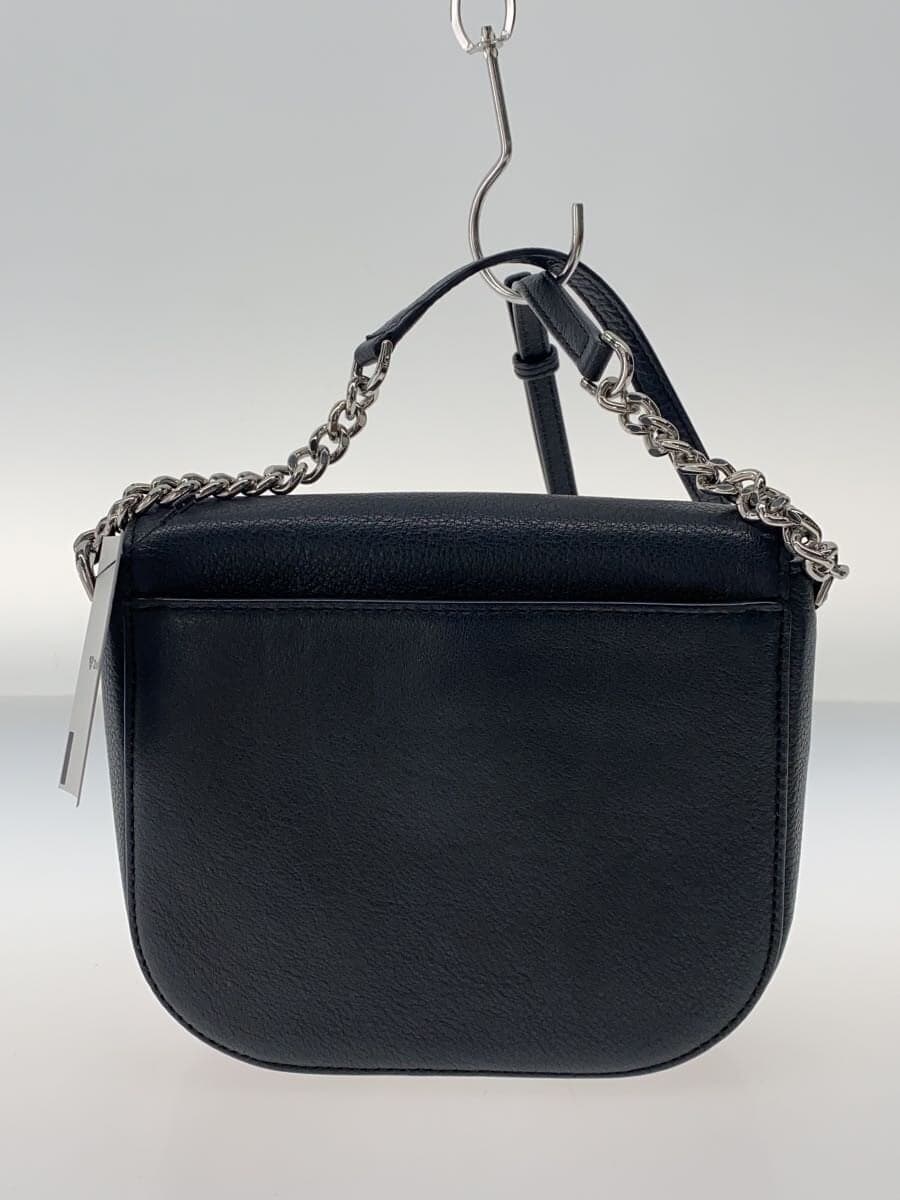 MICHAEL KORS Shoulder Bag Leather BLK OA-1811 3