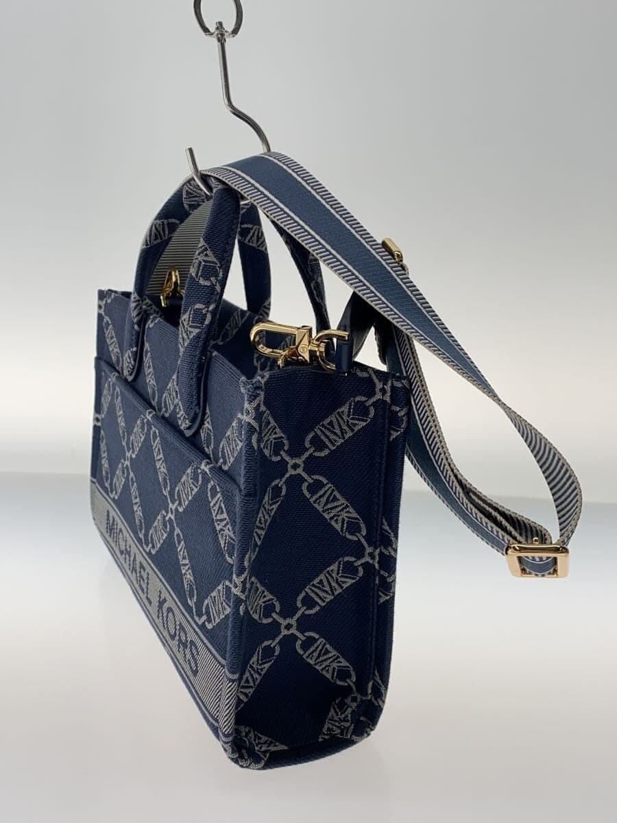 MICHAEL KORS Shoulder Bag Polyester NVY CE-2303 2