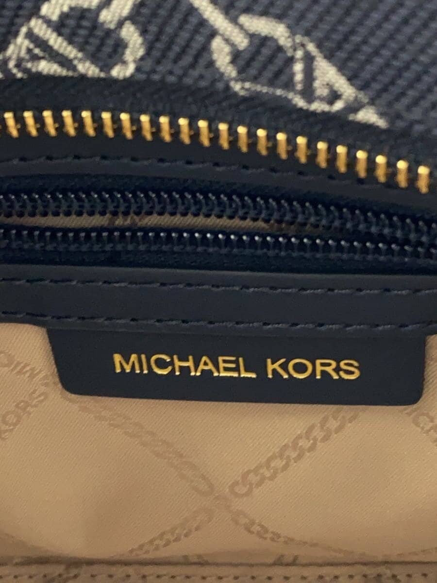 MICHAEL KORS Shoulder Bag Polyester NVY CE-2303 6