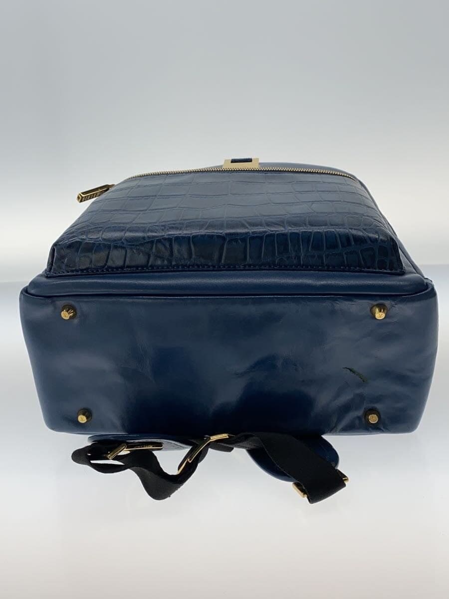 Other Brand Backpack Leather BLK 4