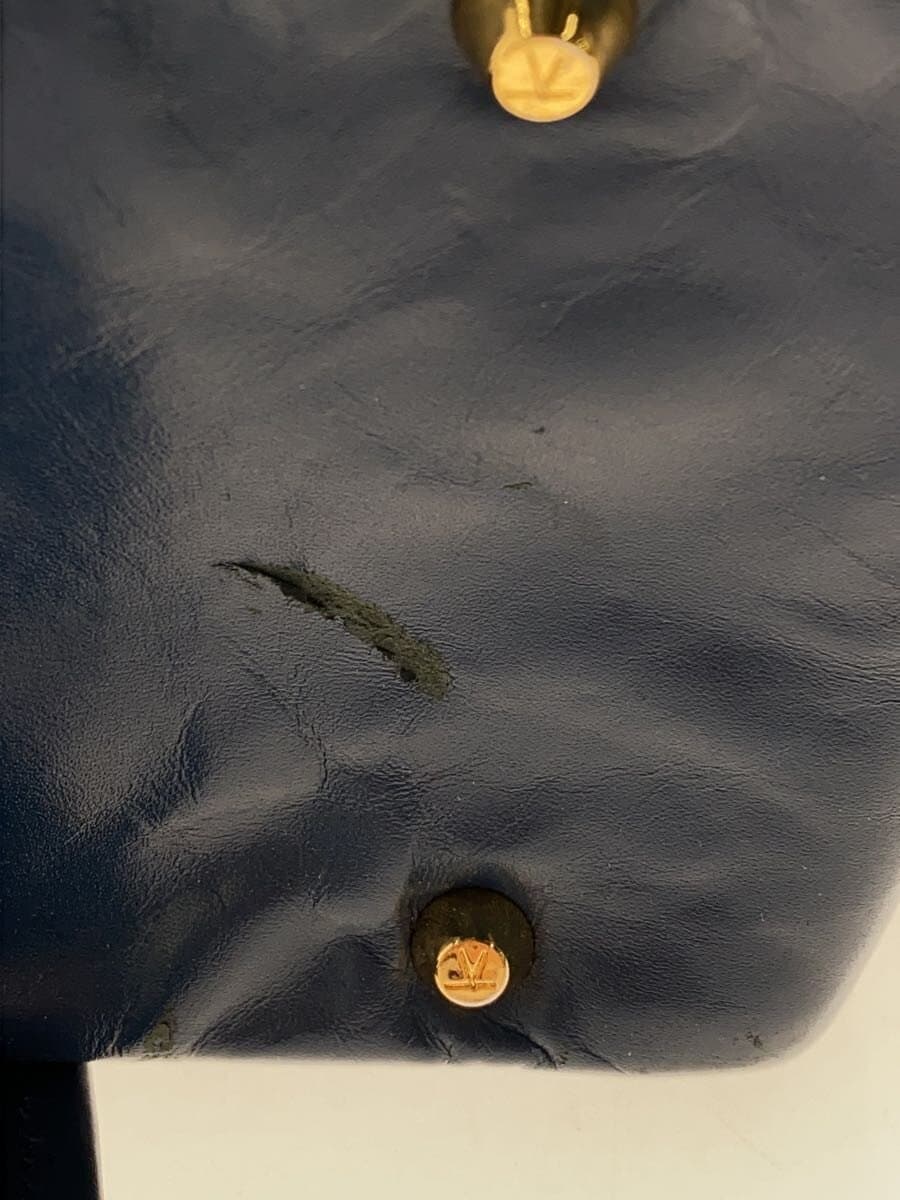 Other Brand Backpack Leather BLK 5