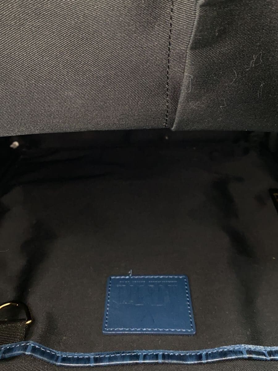 Other Brand Backpack Leather BLK 6