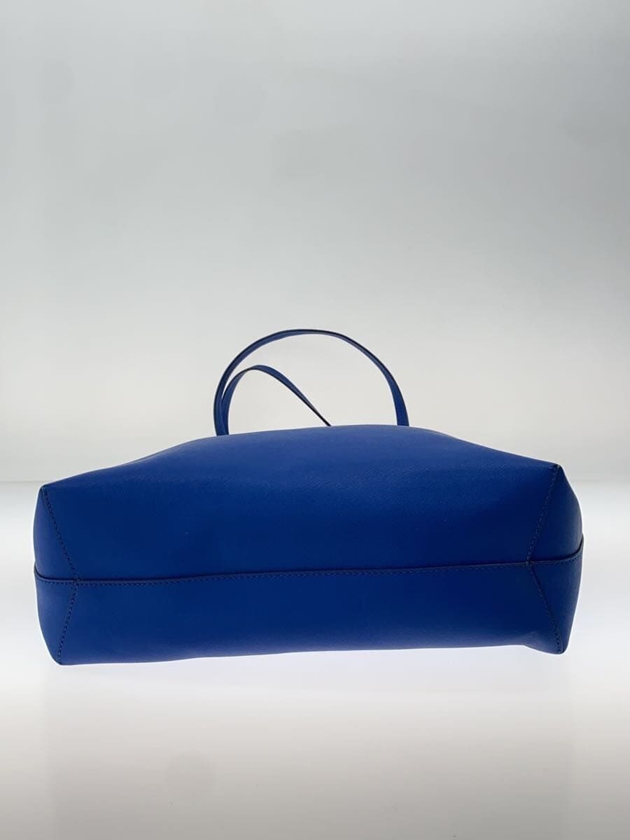 MARC BY MARC JACOBS Tote Bag Leather BLU Solid 4