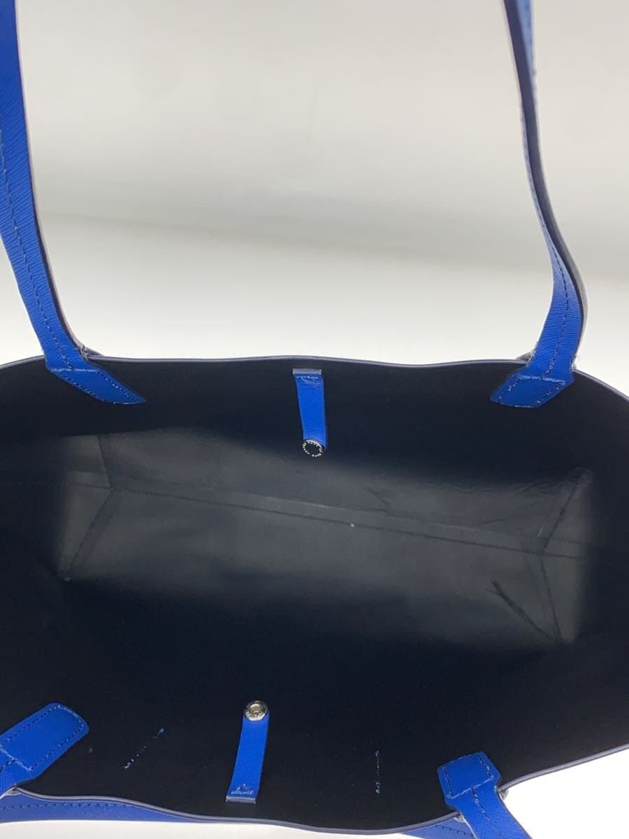 MARC BY MARC JACOBS Tote Bag Leather BLU Solid 6
