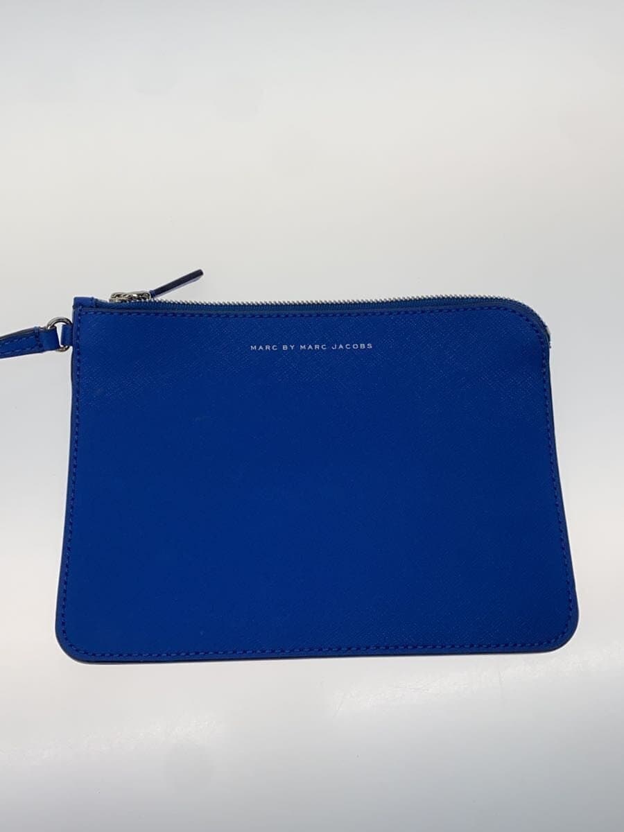 MARC BY MARC JACOBS Tote Bag Leather BLU Solid 7