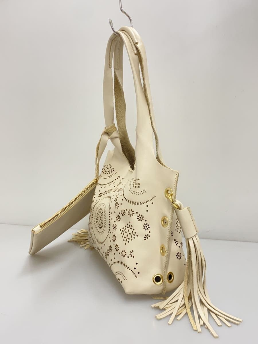 Alchimia Handbag Leather BEG 2