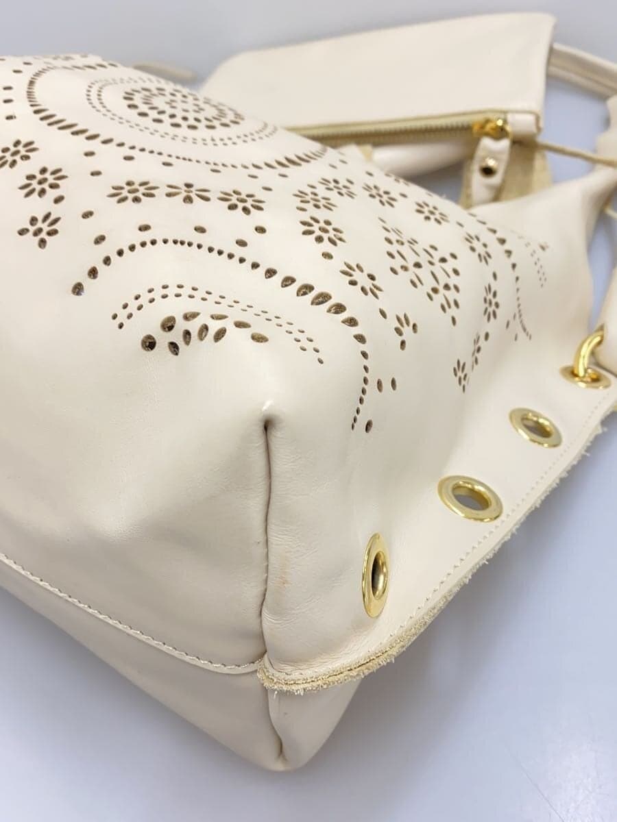 Alchimia Handbag Leather BEG 7