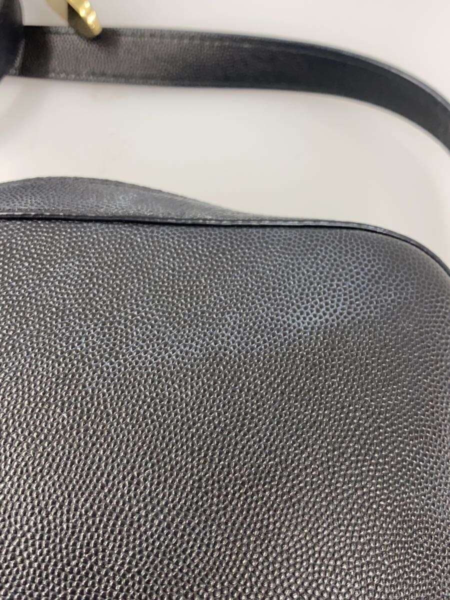 FURLA Shoulder Bag Leather BLK Solid 7