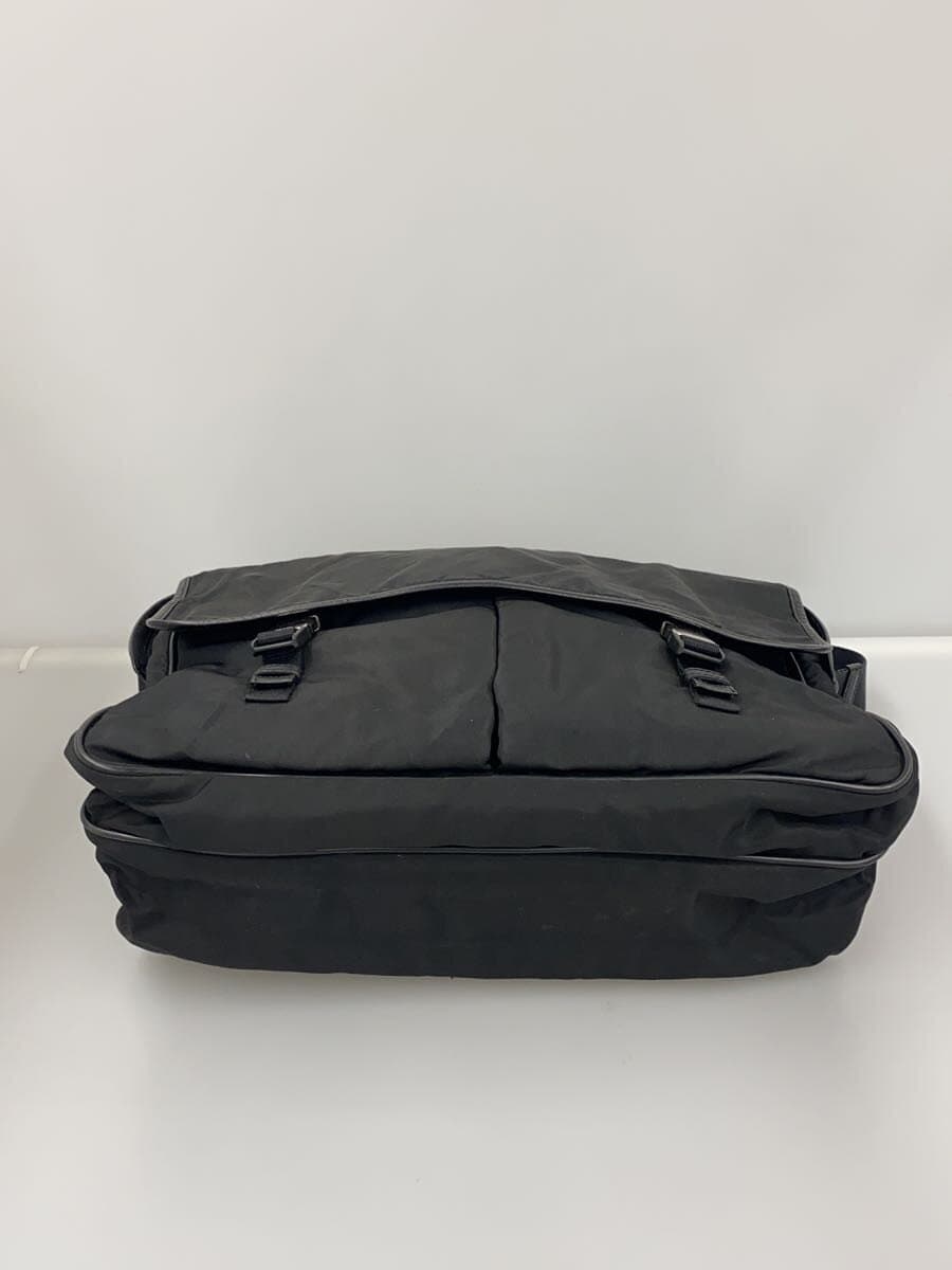 PRADA Shoulder Bag BLK Stain、Scuff、With Wear 4