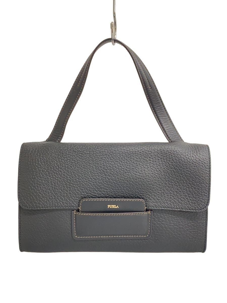 FURLA handbag leather black F6996