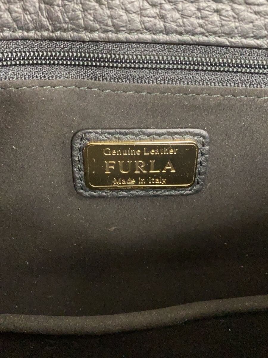 FURLA handbag leather black F6996 5