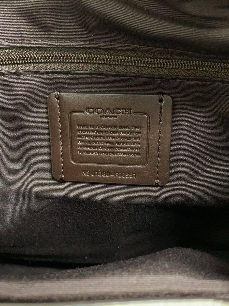 COACH tote bag leather CRM F38991 5