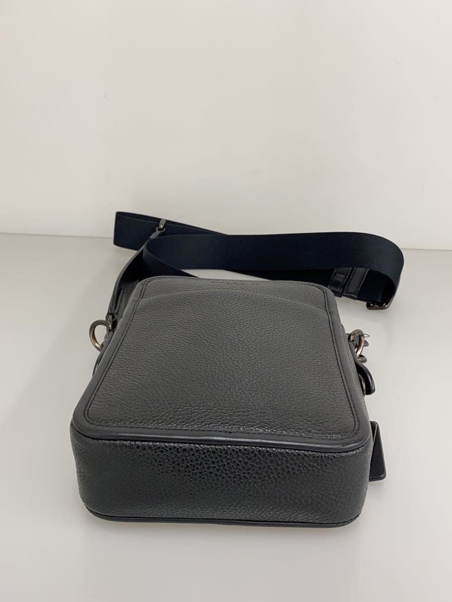 COACH Shoulder Bag Leather Black CP178 4