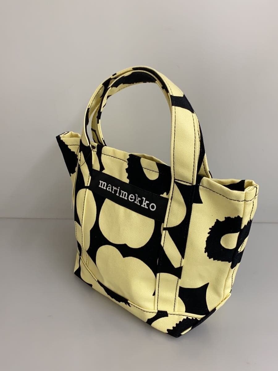 Marimekko tote bag -- YLW All-over pattern SEIDI PIENI UNIKKO 2