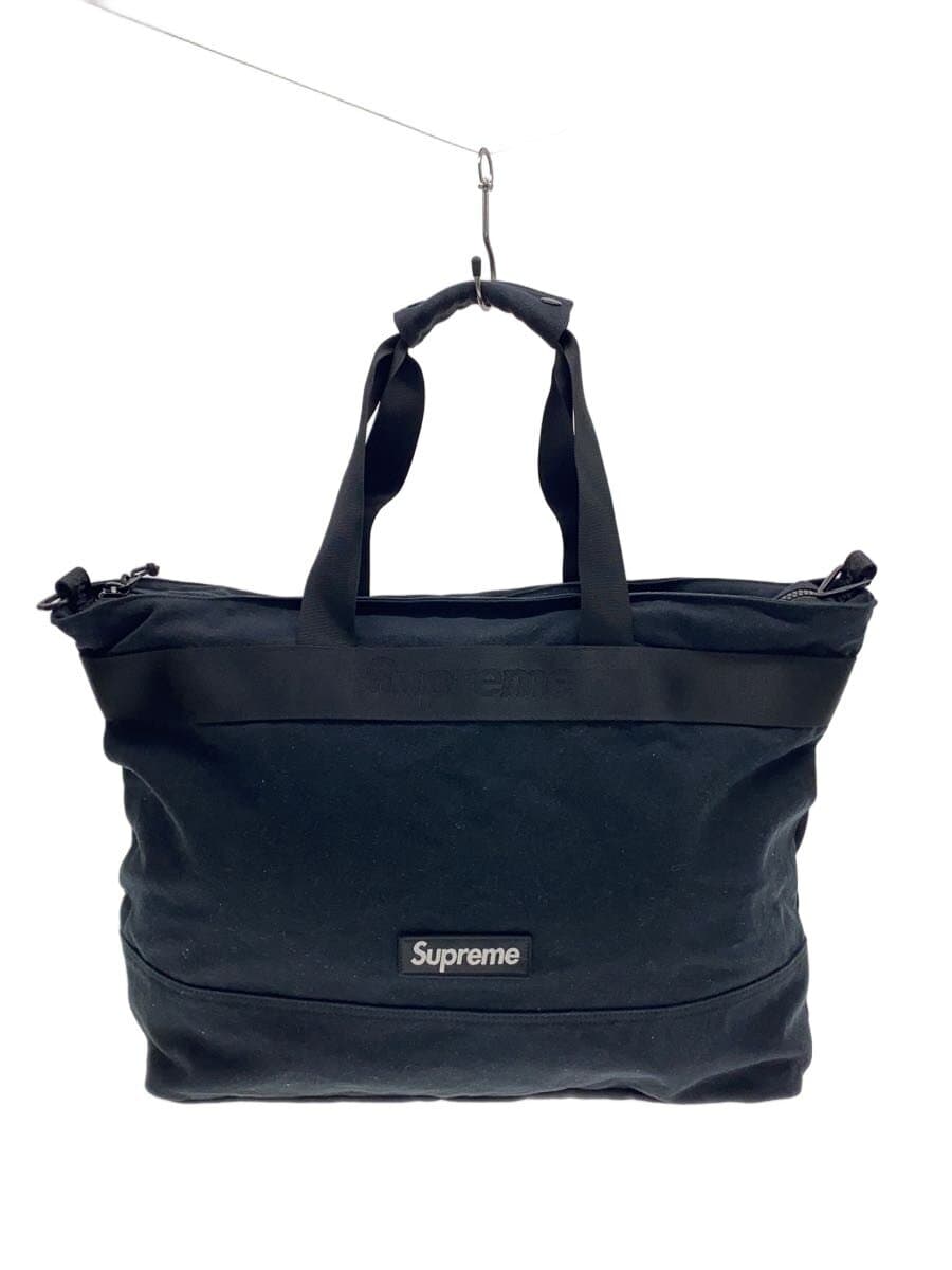Supreme25SS Tote Bag Cotton BLK