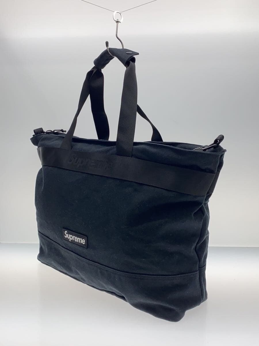 Supreme25SS Tote Bag Cotton BLK 2