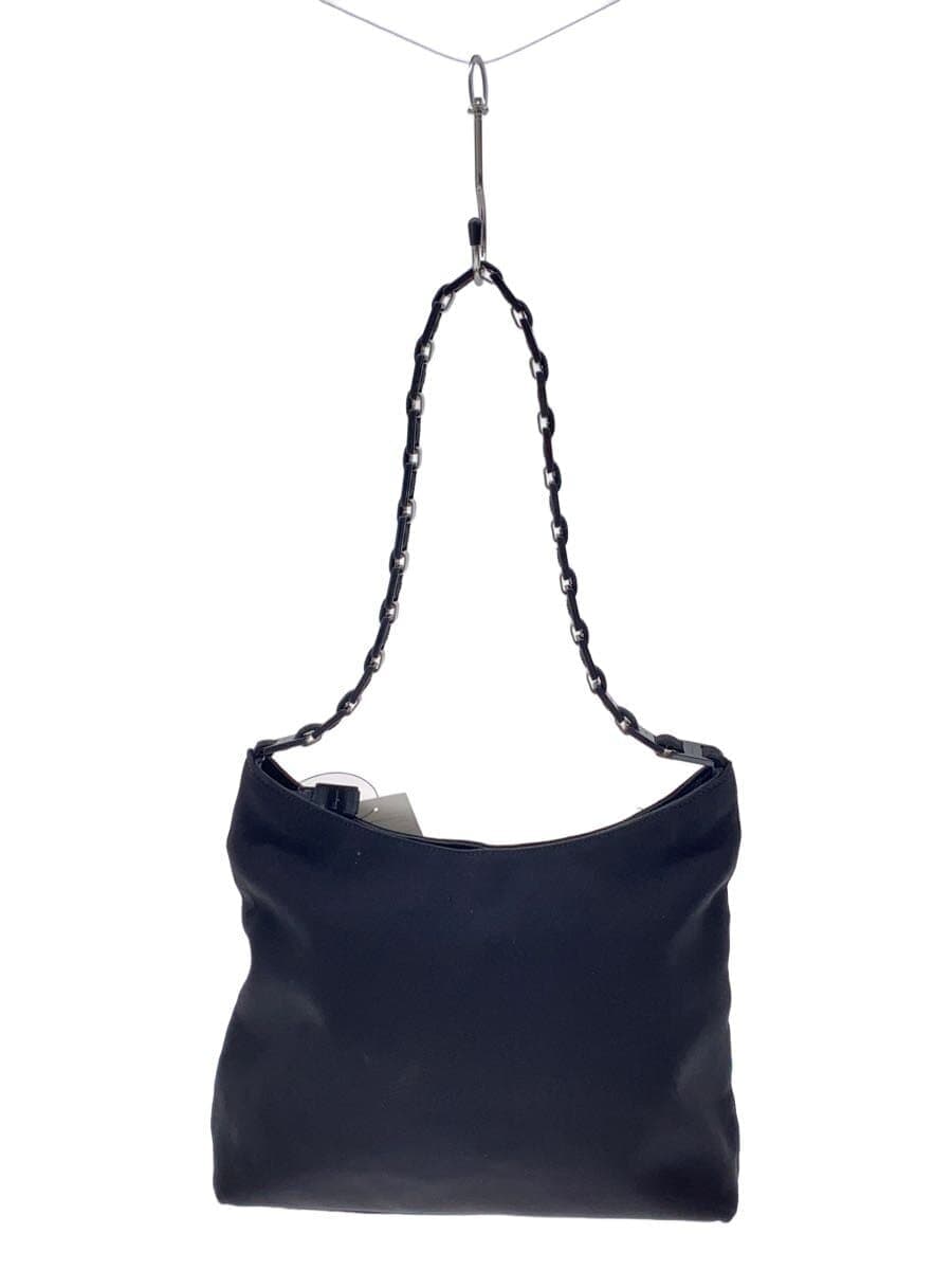 Salvatore Ferragamo Shoulder Bag BLK Solid AQ-21 8801