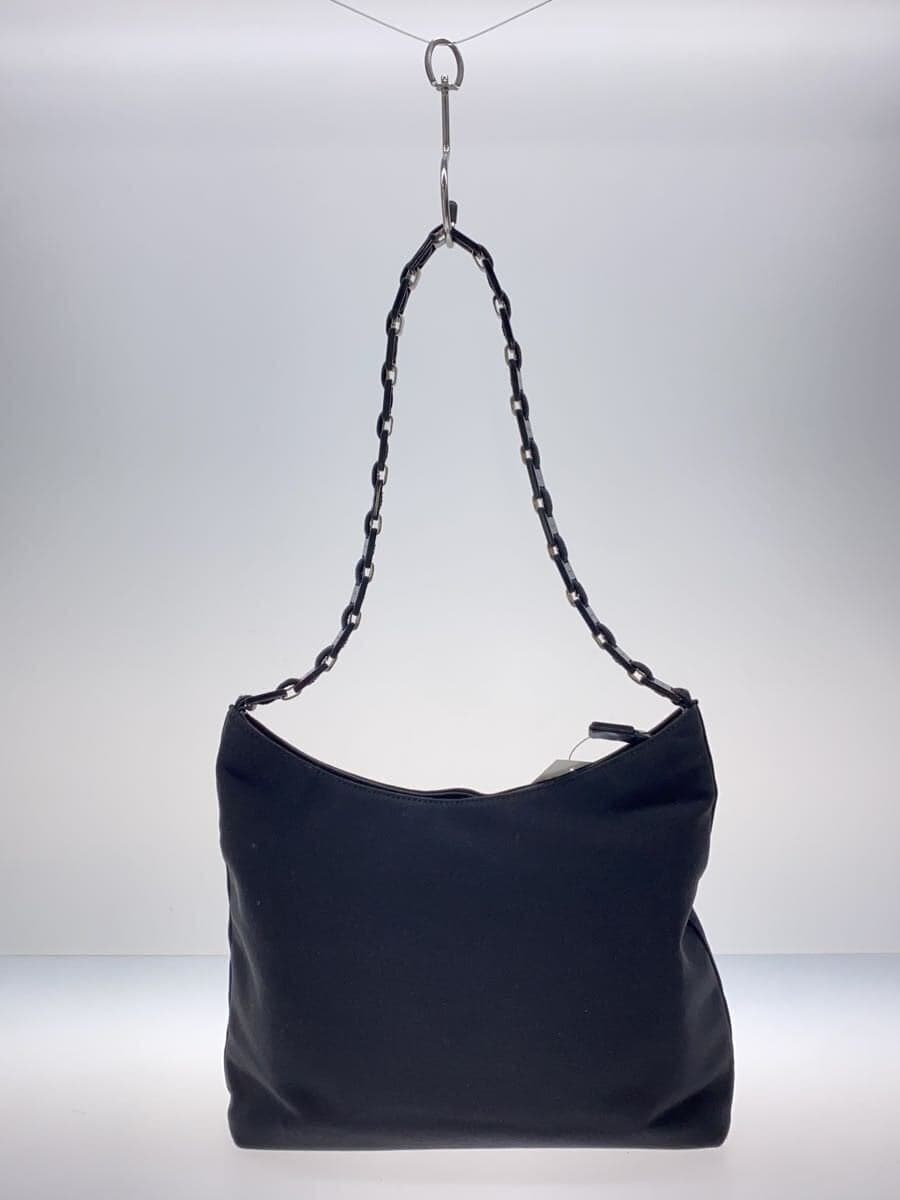 Salvatore Ferragamo Shoulder Bag BLK Solid AQ-21 8801 3