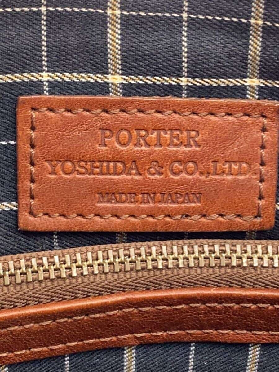 PORTER Second Bag Leather BRW 5