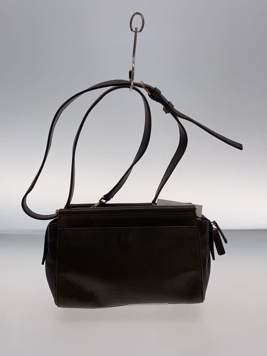 agnes b. Shoulder Bag Faux Leather 3