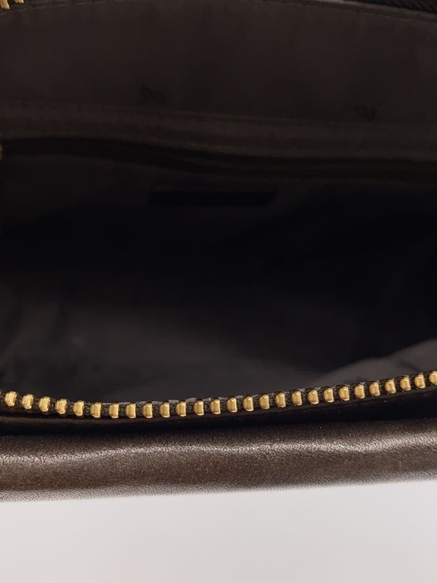 agnes b. Shoulder Bag Faux Leather 6